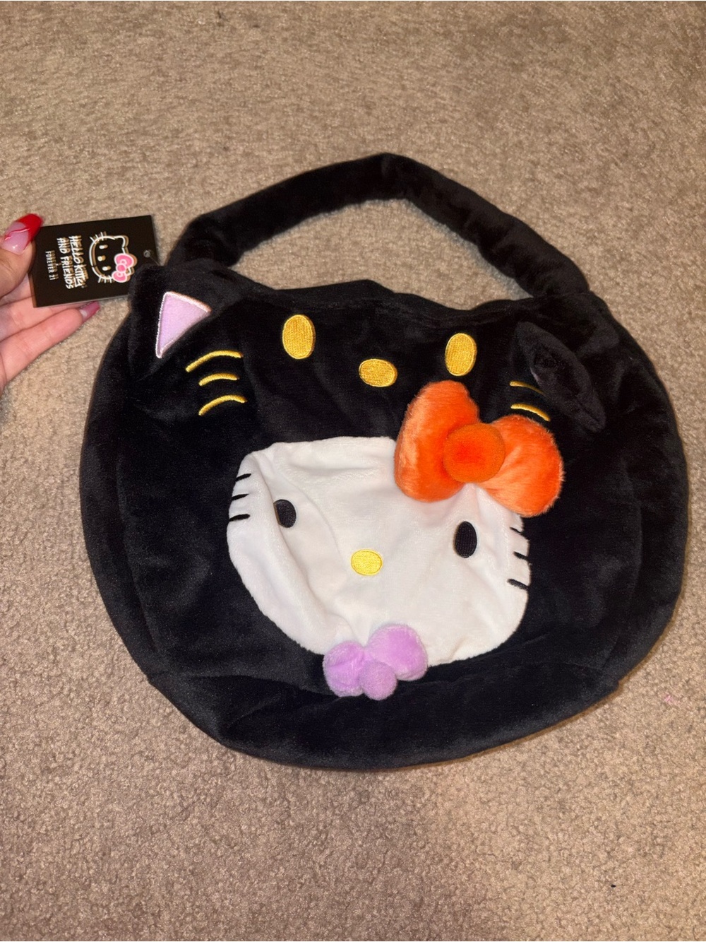 Hello Kitty Halloween tote bag